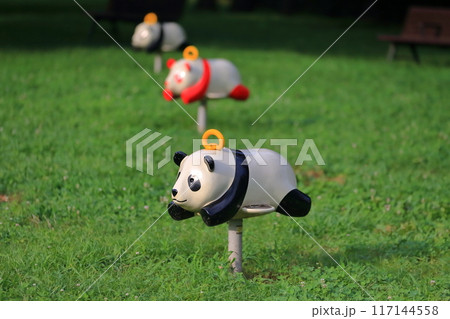 パンダの固定遊具 パンダの固定遊具 117144558