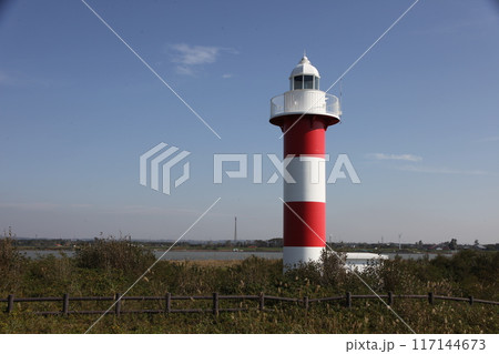 灯台のある風景_石狩浜 117144673