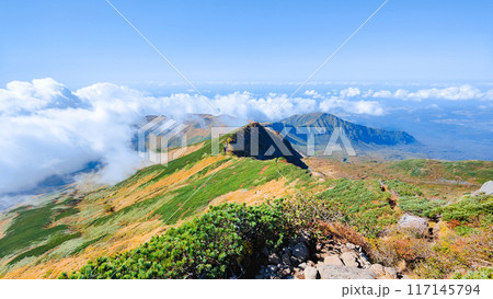 秋の鳥海山登山:外輪山コース 秋の鳥海山登山:外輪山コース 117145794