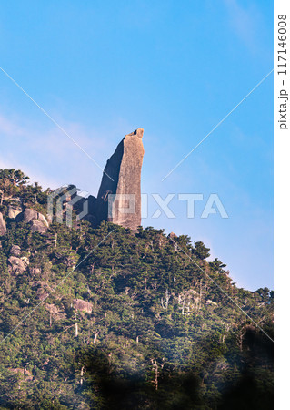 世界自然遺産太忠岳とオベリスク　屋久島(秋 117146008