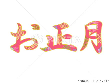 飾り文字の素材 飾り文字の素材 117147517