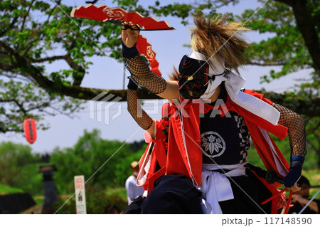 民俗芸能公演　鬼剣舞 117148590