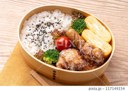 唐揚げ弁当（塩麹唐揚げ） 117149154