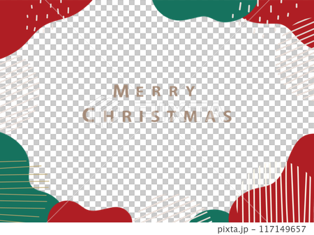 簡單流行的聖誕相框 117149657