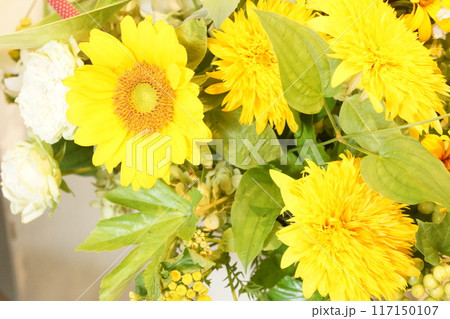 ひまわりのブーケ 117150107