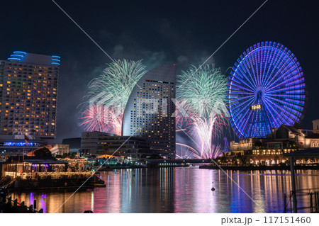 《神奈川県》横浜夜景の花火大会・みなとみらいスマートフェスティバル 《神奈川県》横浜夜景の花火大会・みなとみらいスマートフェスティバル 117151460