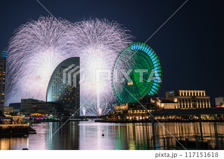 《神奈川県》横浜夜景の花火大会・みなとみらいスマートフェスティバル 《神奈川県》横浜夜景の花火大会・みなとみらいスマートフェスティバル 117151618