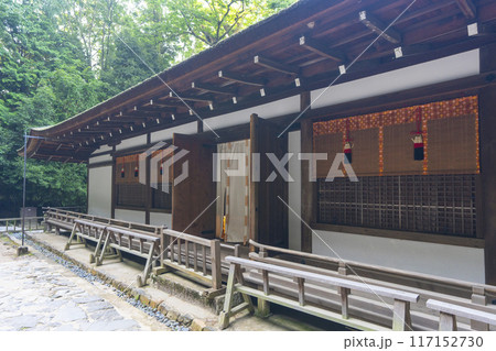 京都宇治　宇治上神社　拝殿 117152730