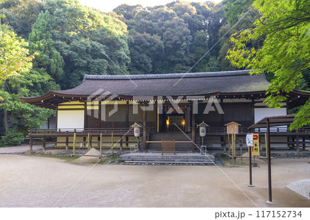京都宇治 宇治上神社 拝殿 京都宇治 宇治上神社 拝殿 117152734