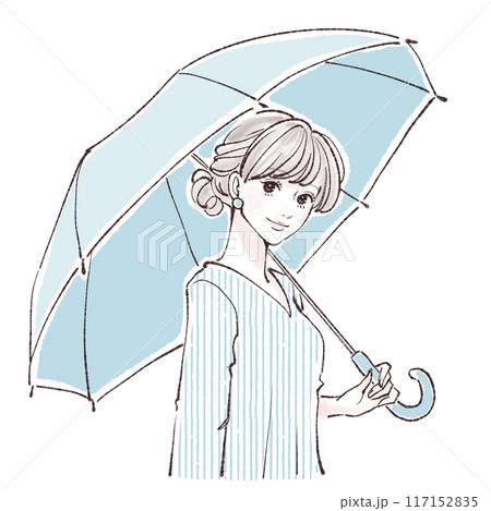 日傘 / 傘をさす女性 117152835