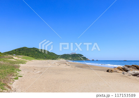 伊良湖岬の恋路ヶ浜　愛知県田原市 117153589