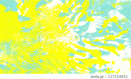 Abstract yellow watercolor background.Hand painted watercolor. vector 117154052