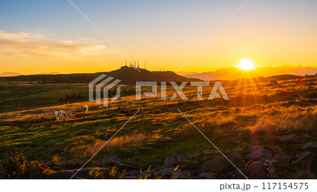 美ヶ原・夕景 117154575