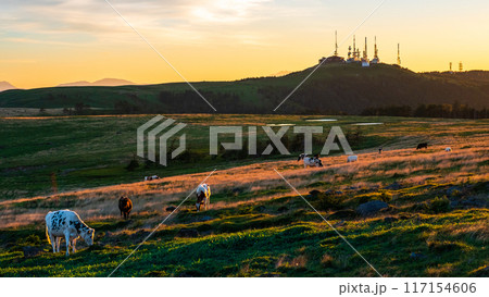 美ヶ原・夕景 117154606