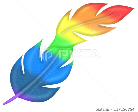 rainbow feathers rainbow feathers 117156754