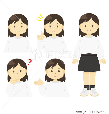 女性のイラスト 117157549
