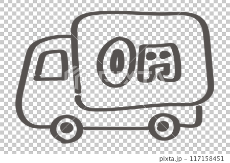 Shipping 0 yen Truck icon Shipping 0 yen Truck icon 117158451