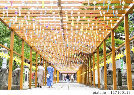 夏の竹駒神社 参道の風鈴 夏詣 宮城県岩沼市 夏の竹駒神社 参道の風鈴 夏詣 宮城県岩沼市 117160112