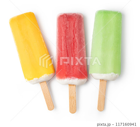 fruit and berry ice cream stick fruit and berry ice cream stick 117160941