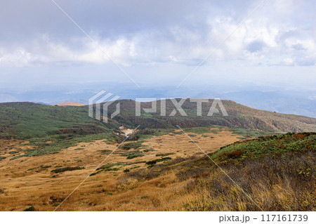 東北地方 秋の栗駒山 東北地方 秋の栗駒山 117161739