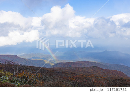 東北地方　秋の栗駒山 117161781