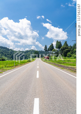 《福島県》田舎の長閑な夏の原風景 《福島県》田舎の長閑な夏の原風景 117162287