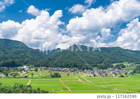 《新潟県》田舎の長閑な夏の原風景 《新潟県》田舎の長閑な夏の原風景 117162590