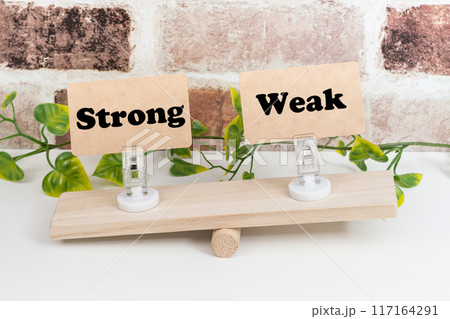 シーソー上のStrongとWeak 117164291