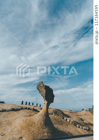 女王のような岩 117164595