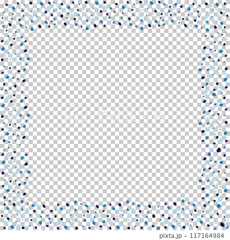 涼しげな水玉フレーム 涼しげな水玉フレーム 117164984