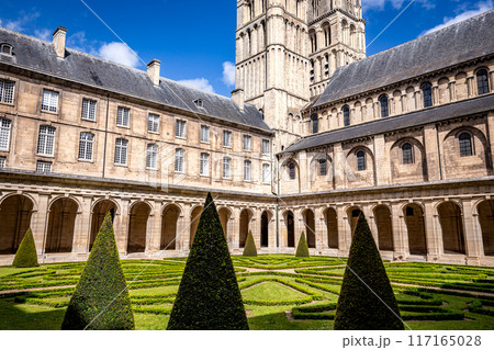 Men's abbey, Caen, normandy, France, exteriors 117165028