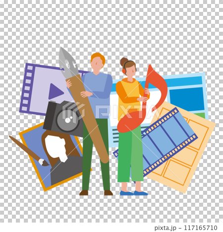 クリエイターの男女 クリエイターの男女 117165710