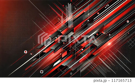 パワーポイント背景　AI 117165713