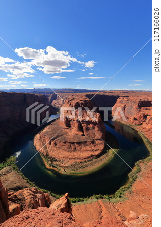 アメリカ、アリゾナ州の絶景ホースシューベンド 117166026