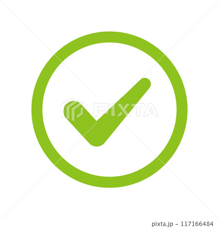 チェックマーク 117166484