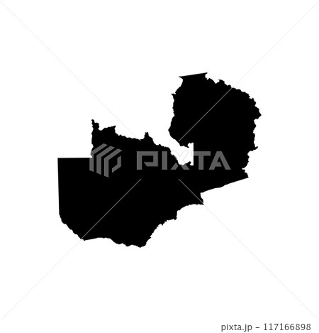 zambia map icon 117166898