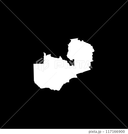 zambia map icon 117166900