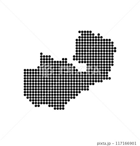 zambia map icon 117166901