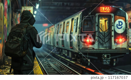 Subway tunnels offer potential refuge during a nuclear attack on a city 117167037