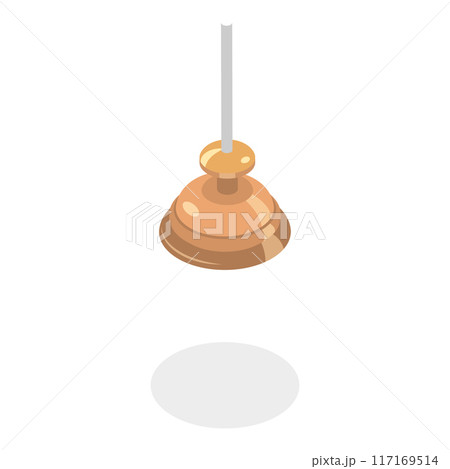 3D Isometric Flat Vector Set of Different Interior Lights, Set of Lamps. Item 5 117169514