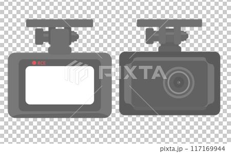 Drive recorder illustration 117169944