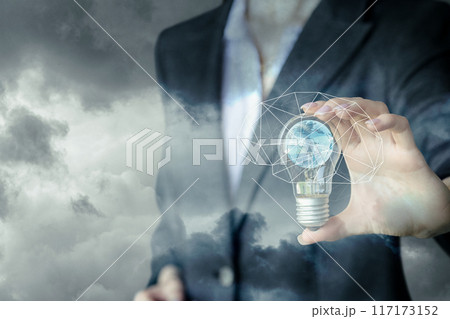 The concept of combining creativity intelligence and thinking. 117173152