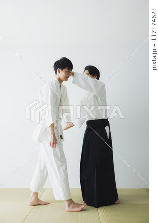 道着の男性　　 117174621