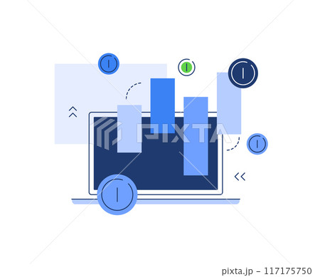 Digital money,Modern economics, finances. Laptop, database and coins,Crypto currency Digital money,Modern economics, finances. Laptop, database and coins,Crypto currency 117175750