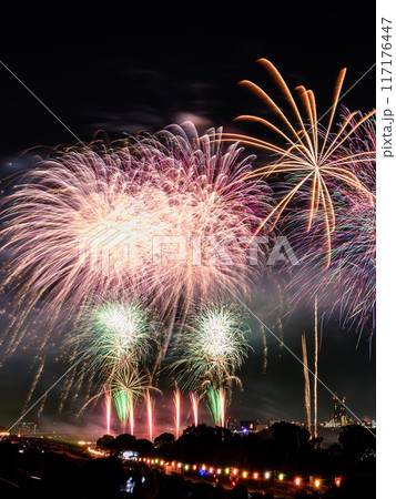 関東人気・戸田橋いたばし花火大会スターマイン 117176447