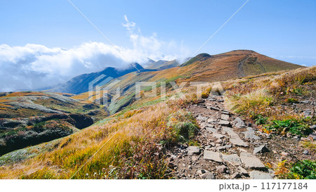 秋の鳥海山登山:七五三掛~御田ヶ原 秋の鳥海山登山:七五三掛~御田ヶ原 117177184