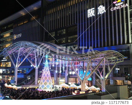 福岡クリスマスアドベント　JR博多駅前　福岡県福岡市中博多区博多駅前 117177673