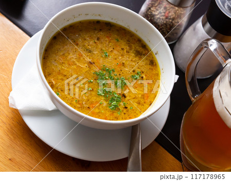 Czech hot soup Polevka Czech hot soup Polevka 117178965