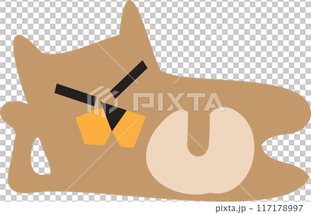 The Bear drawing cartoon style for sticker or stamp concept 117178997