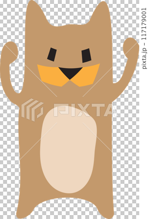 The Bear drawing cartoon style for sticker or stamp concept 117179001
